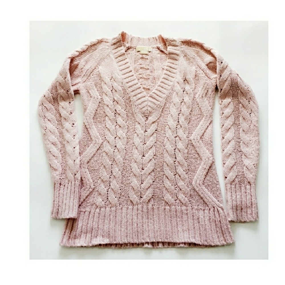 Michael kors pink sweater